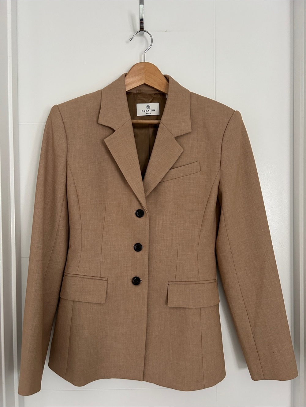 ARITZIA BABATON Heather Gold Standout Blazer - Picture 3 of 9